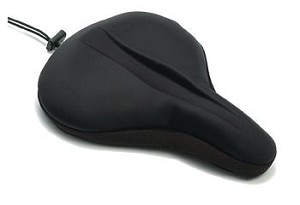 narrow - spin class - gel bicycle seat pad